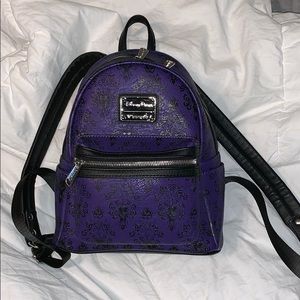 mini leather backpack